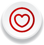 Heart icon representing the human-centric approach to HR advisory, emphasizing empathy and healthy people dynamics in the workplace.