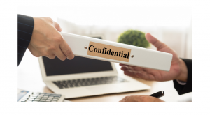 Symbol representing data privacy and document confidentiality.